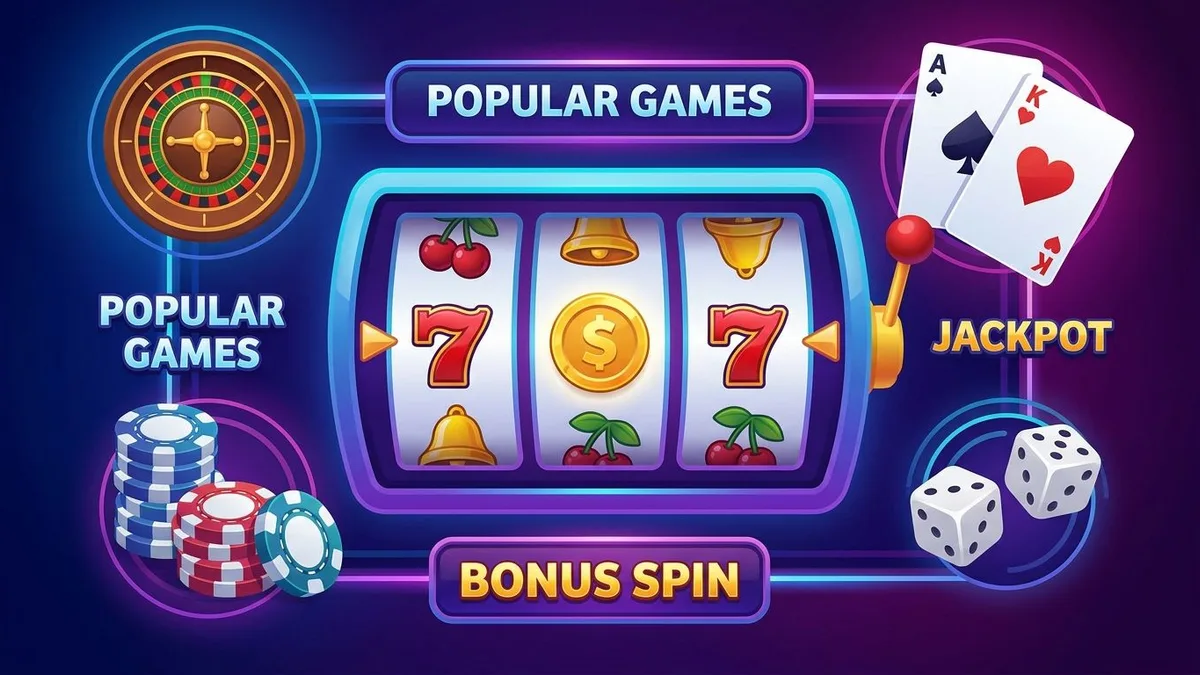 Casino games at Winari